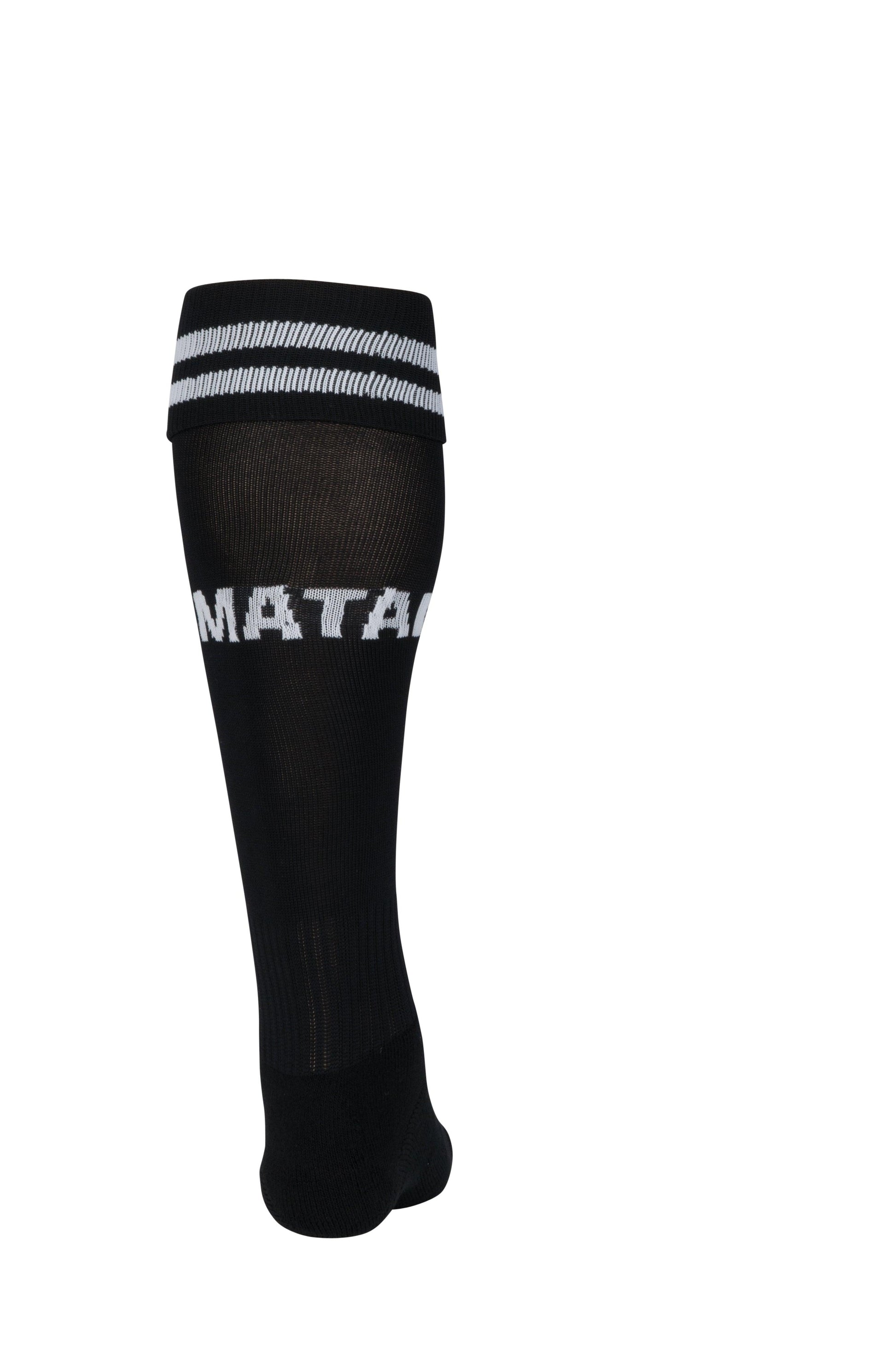 Matai Team Sock - Black/White Stripes - Matai Sports